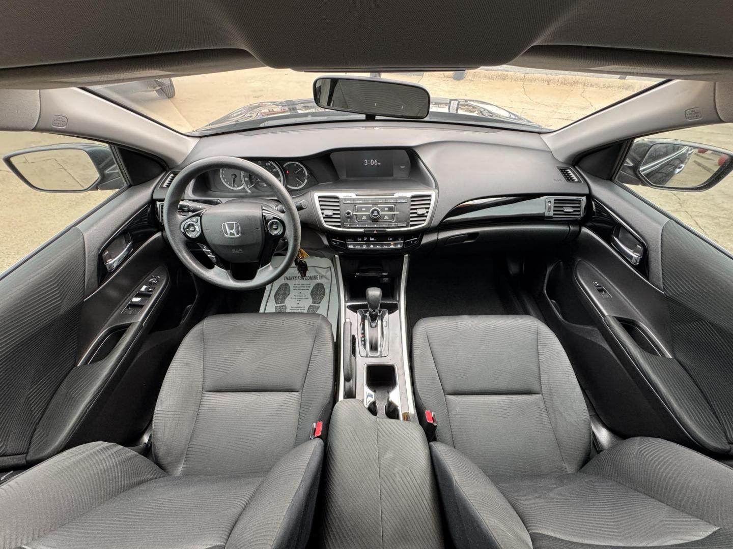 2016 BLACK HONDA ACCORD LX (1HGCR2F39GA) , located at 5900 E. Lancaster Ave., Fort Worth, TX, 76112, (817) 457-5456, 0.000000, 0.000000 - Photo#17