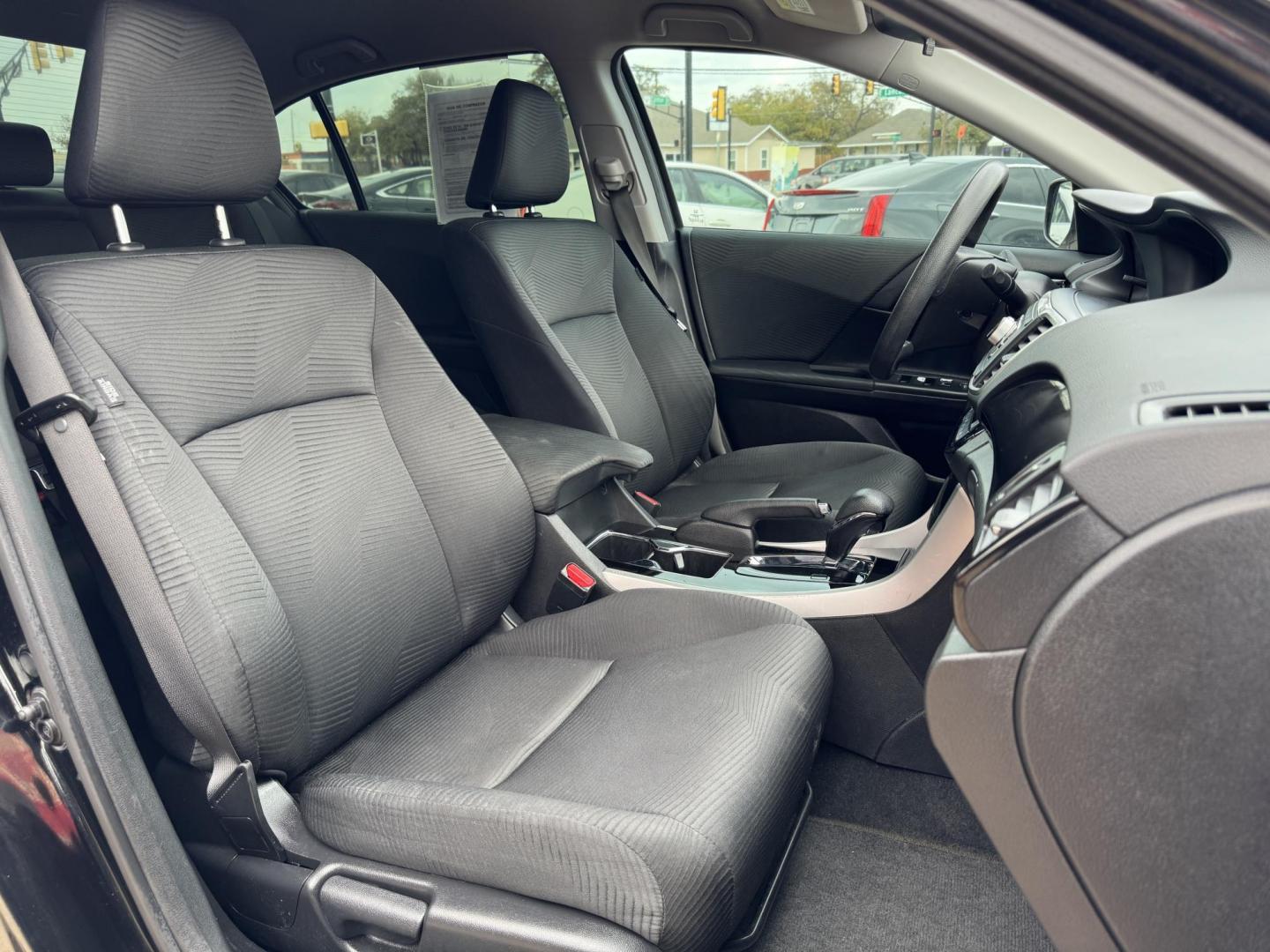 2016 BLACK HONDA ACCORD LX (1HGCR2F39GA) , located at 5900 E. Lancaster Ave., Fort Worth, TX, 76112, (817) 457-5456, 0.000000, 0.000000 - Photo#16