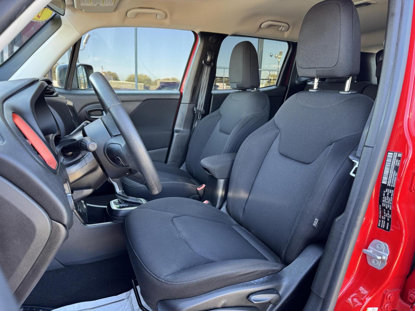 2019 RED JEEP RENEGADE SPORT (ZACNJBAB3KP) , located at 5900 E. Lancaster Ave., Fort Worth, TX, 76112, (817) 457-5456, 0.000000, 0.000000 - Photo#9