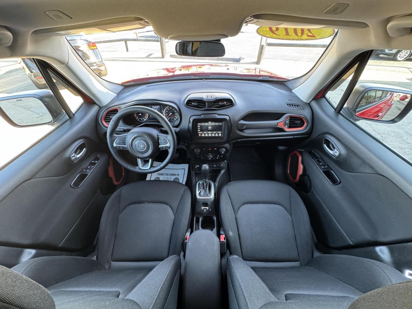 2019 RED JEEP RENEGADE SPORT (ZACNJBAB3KP) , located at 5900 E. Lancaster Ave., Fort Worth, TX, 76112, (817) 457-5456, 0.000000, 0.000000 - Photo#17
