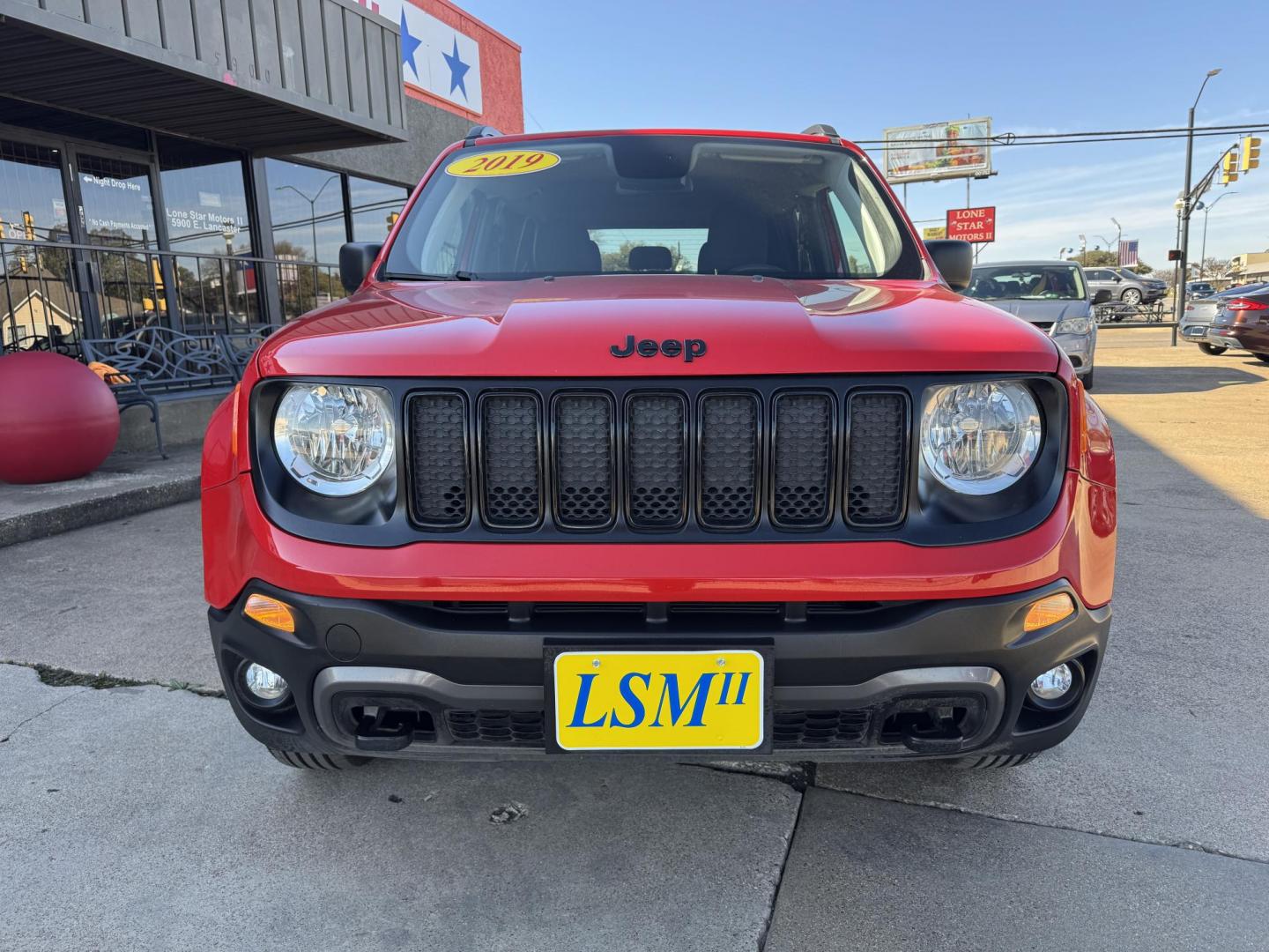 2019 RED JEEP RENEGADE SPORT (ZACNJBAB3KP) , located at 5900 E. Lancaster Ave., Fort Worth, TX, 76112, (817) 457-5456, 0.000000, 0.000000 - Photo#1