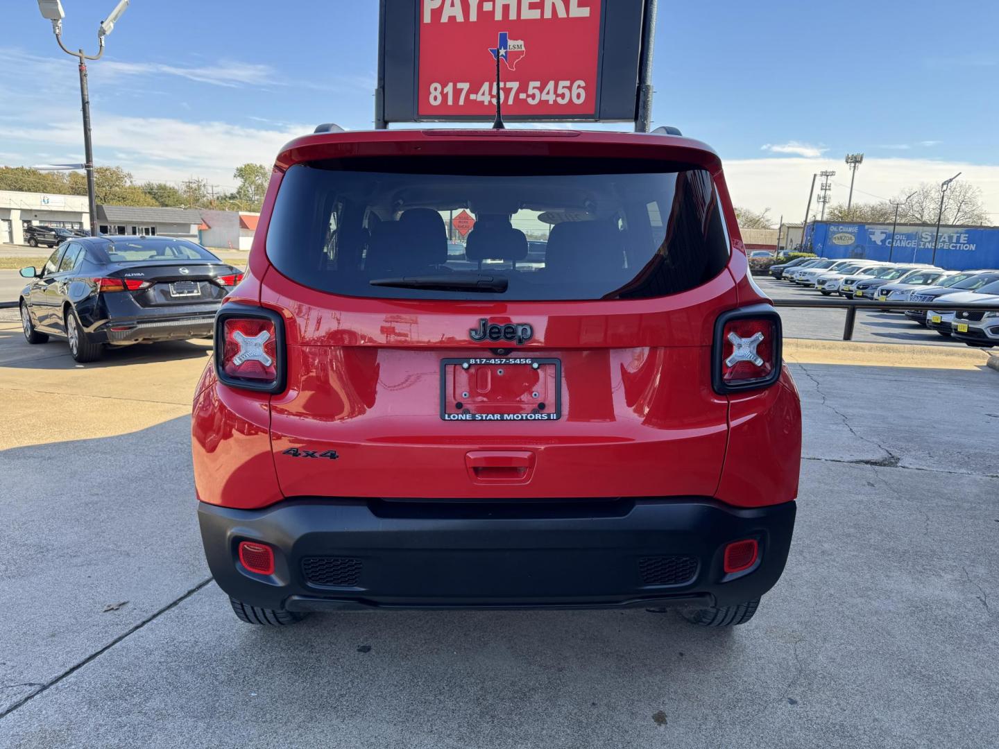 2019 RED JEEP RENEGADE SPORT (ZACNJBAB3KP) , located at 5900 E. Lancaster Ave., Fort Worth, TX, 76112, (817) 457-5456, 0.000000, 0.000000 - Photo#4