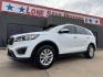 2017 WHITE KIA SORENTO LX; L (5XYPG4A32HG) , located at 5900 E. Lancaster Ave., Fort Worth, TX, 76112, (817) 457-5456, 0.000000, 0.000000 - Photo#0
