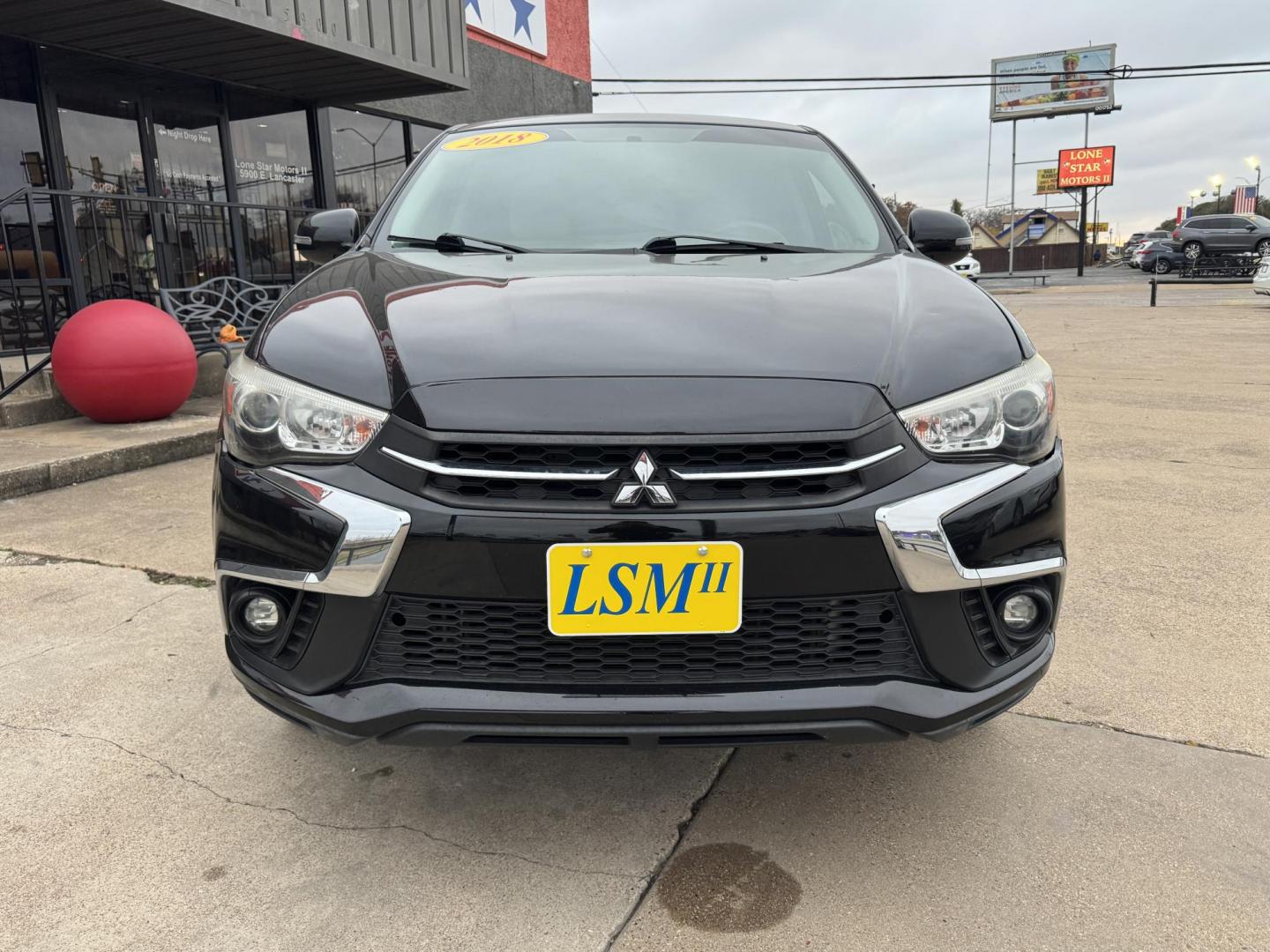 2018 BLACK MITSUBISHI OUTLANDER SPORT LE; (JA4AP3AU5JZ) , located at 5900 E. Lancaster Ave., Fort Worth, TX, 76112, (817) 457-5456, 0.000000, 0.000000 - Photo#1