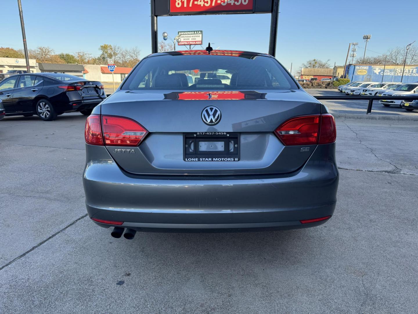 2014 GRAY VOLKSWAGEN JETTA SE (3VWD07AJ6EM) , located at 5900 E. Lancaster Ave., Fort Worth, TX, 76112, (817) 457-5456, 0.000000, 0.000000 - Photo#4