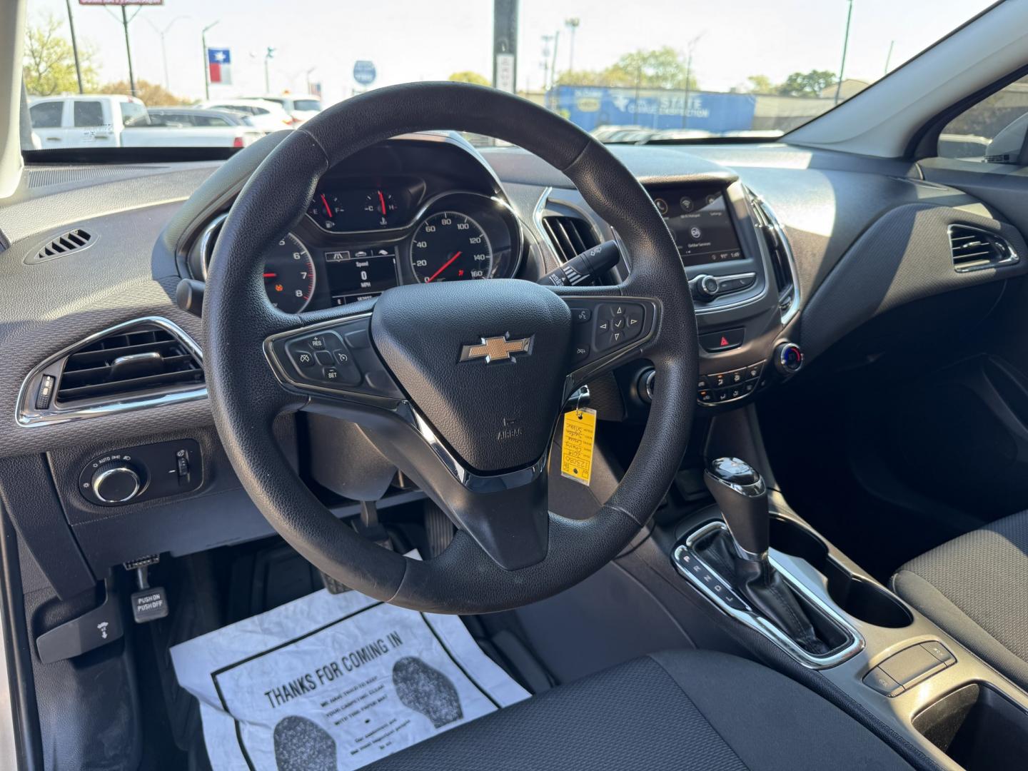 2019 SILVER CHEVROLET CRUZE LT (1G1BE5SM5K7) , located at 5900 E. Lancaster Ave., Fort Worth, TX, 76112, (817) 457-5456, 0.000000, 0.000000- Photo#9