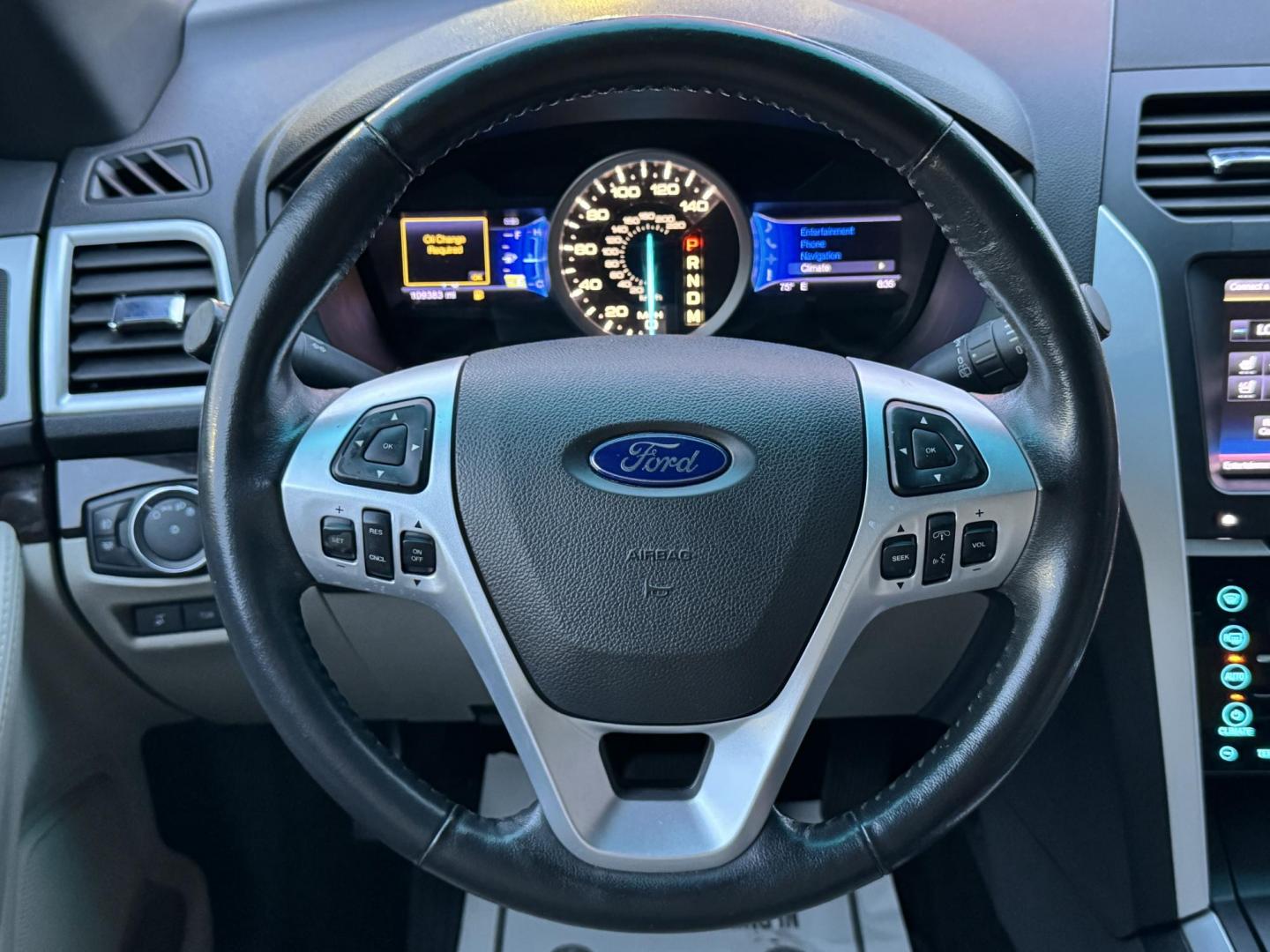 2013 WHITE FORD EXPLORER LIMITED (1FM5K8F8XDG) , located at 5900 E. Lancaster Ave., Fort Worth, TX, 76112, (817) 457-5456, 0.000000, 0.000000 - Photo#22