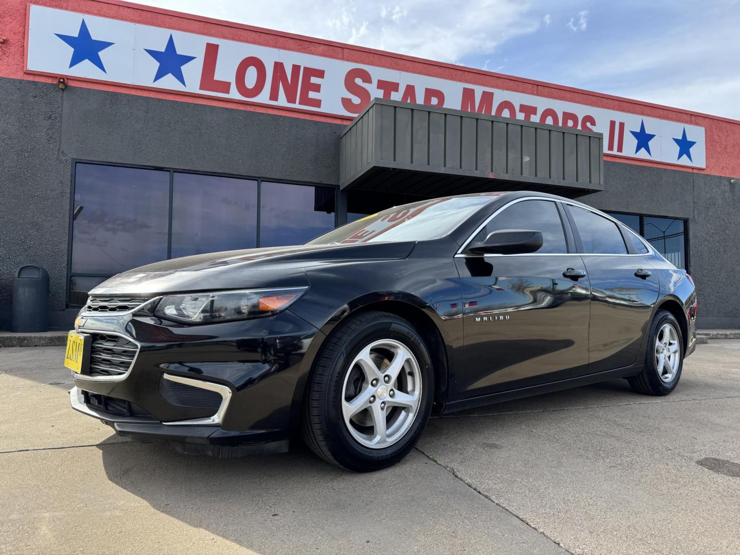 2018 BLACK CHEVROLET MALIBU LS (1LS) (1G1ZB5ST8JF) , located at 5900 E. Lancaster Ave., Fort Worth, TX, 76112, (817) 457-5456, 0.000000, 0.000000 - Photo#0