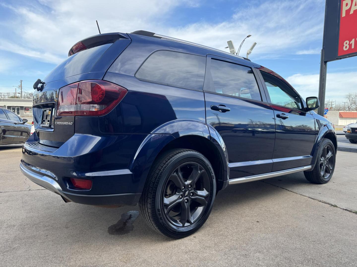 2018 BLUE DODGE JOURNEY CROSSROAD (3C4PDCGB1JT) , located at 5900 E. Lancaster Ave., Fort Worth, TX, 76112, (817) 457-5456, 0.000000, 0.000000 - Photo#3