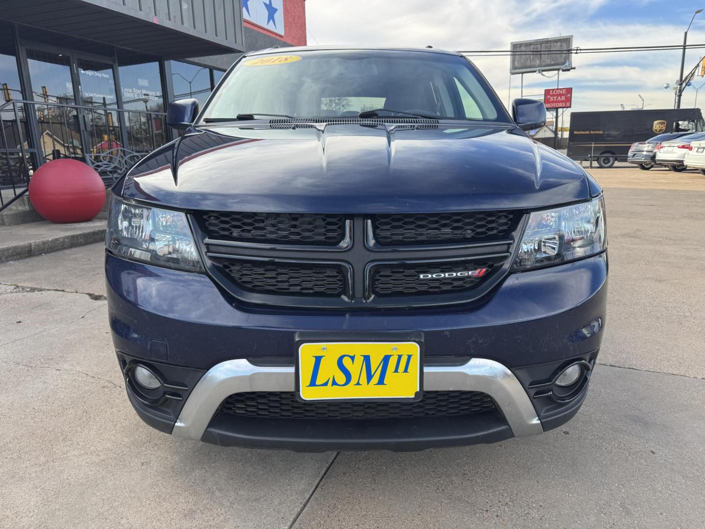 2018 BLUE DODGE JOURNEY CROSSROAD (3C4PDCGB1JT) , located at 5900 E. Lancaster Ave., Fort Worth, TX, 76112, (817) 457-5456, 0.000000, 0.000000 - Photo#1