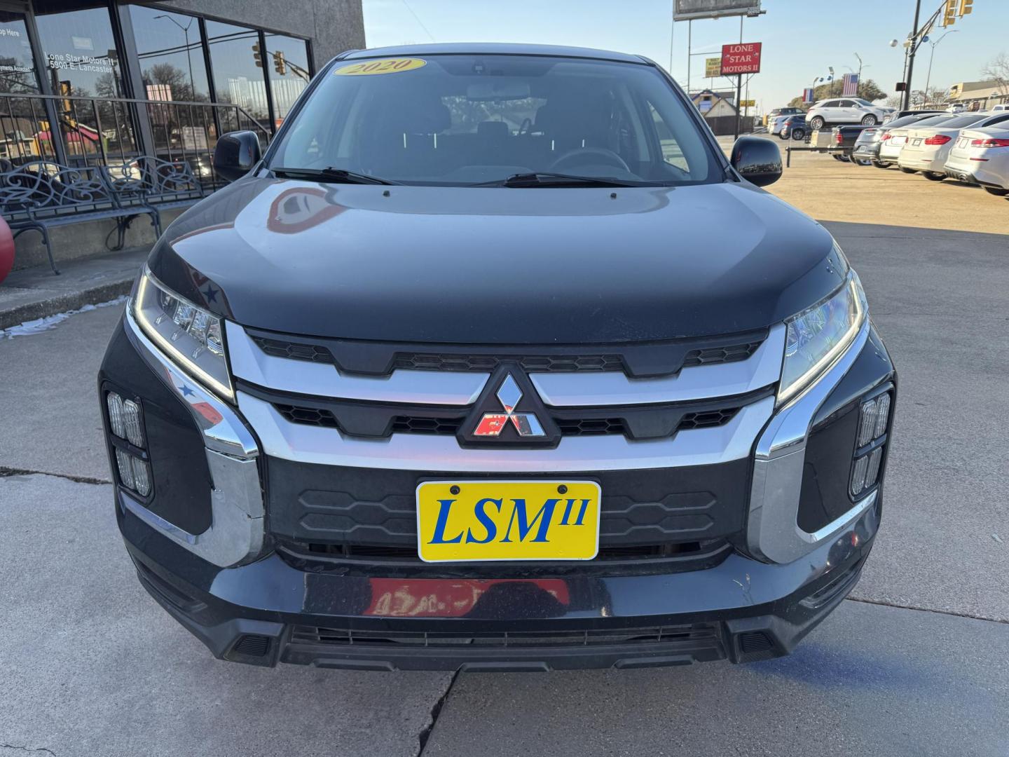 2020 BLACK MITSUBISHI OUTLANDER SPORT LE; (JA4AP3AU3LU) , located at 5900 E. Lancaster Ave., Fort Worth, TX, 76112, (817) 457-5456, 0.000000, 0.000000 - Photo#1