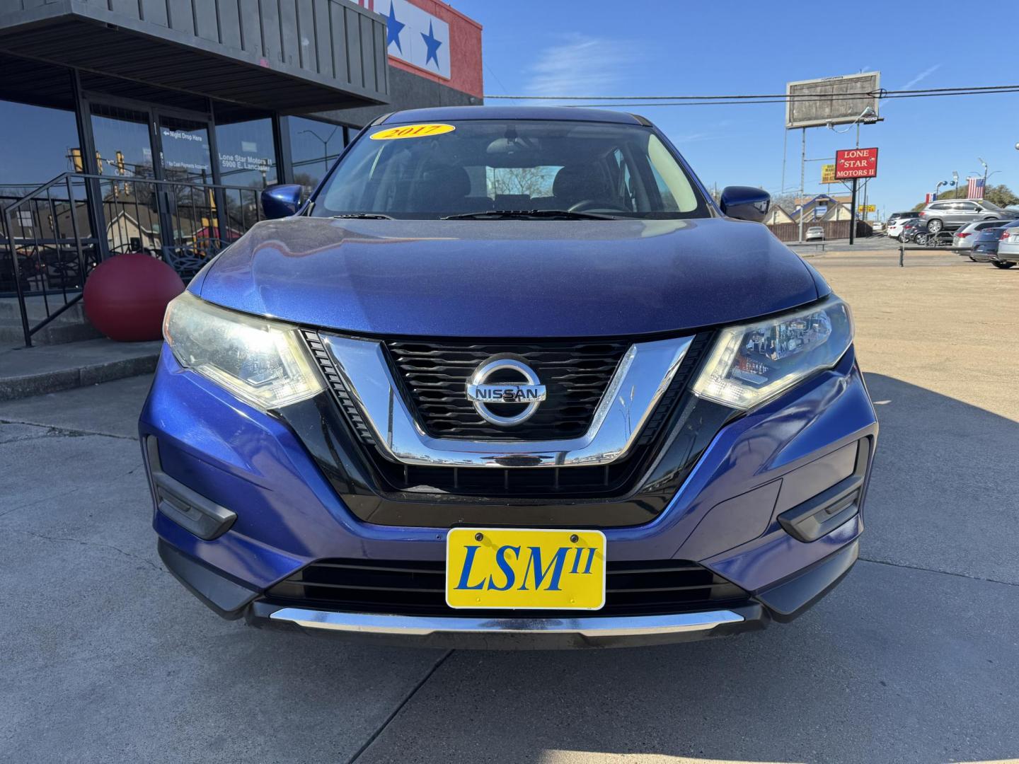2017 BLUE NISSAN ROGUE S; SL; SV (5N1AT2MT5HC) , located at 5900 E. Lancaster Ave., Fort Worth, TX, 76112, (817) 457-5456, 0.000000, 0.000000 - Photo#1