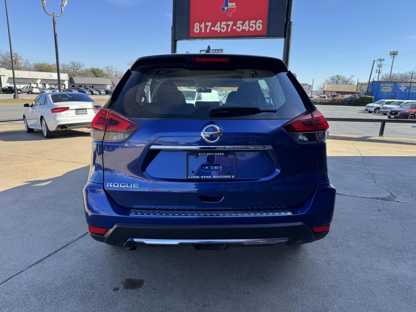2017 BLUE NISSAN ROGUE S; SL; SV (5N1AT2MT5HC) , located at 5900 E. Lancaster Ave., Fort Worth, TX, 76112, (817) 457-5456, 0.000000, 0.000000 - Photo#4
