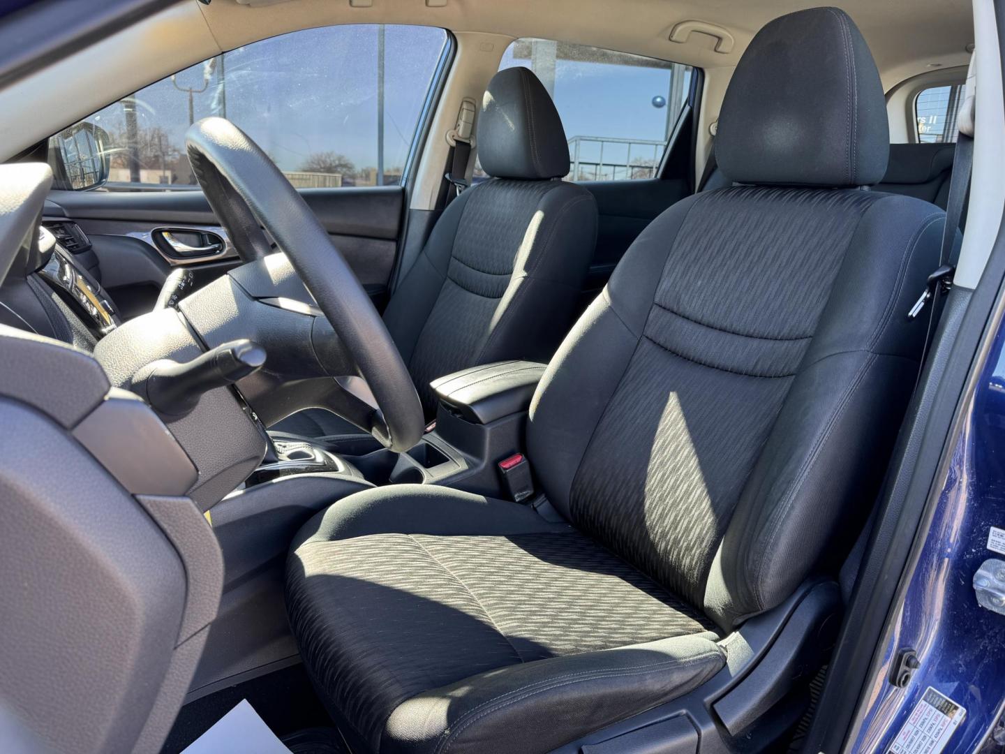 2017 BLUE NISSAN ROGUE S; SL; SV (5N1AT2MT5HC) , located at 5900 E. Lancaster Ave., Fort Worth, TX, 76112, (817) 457-5456, 0.000000, 0.000000 - Photo#9