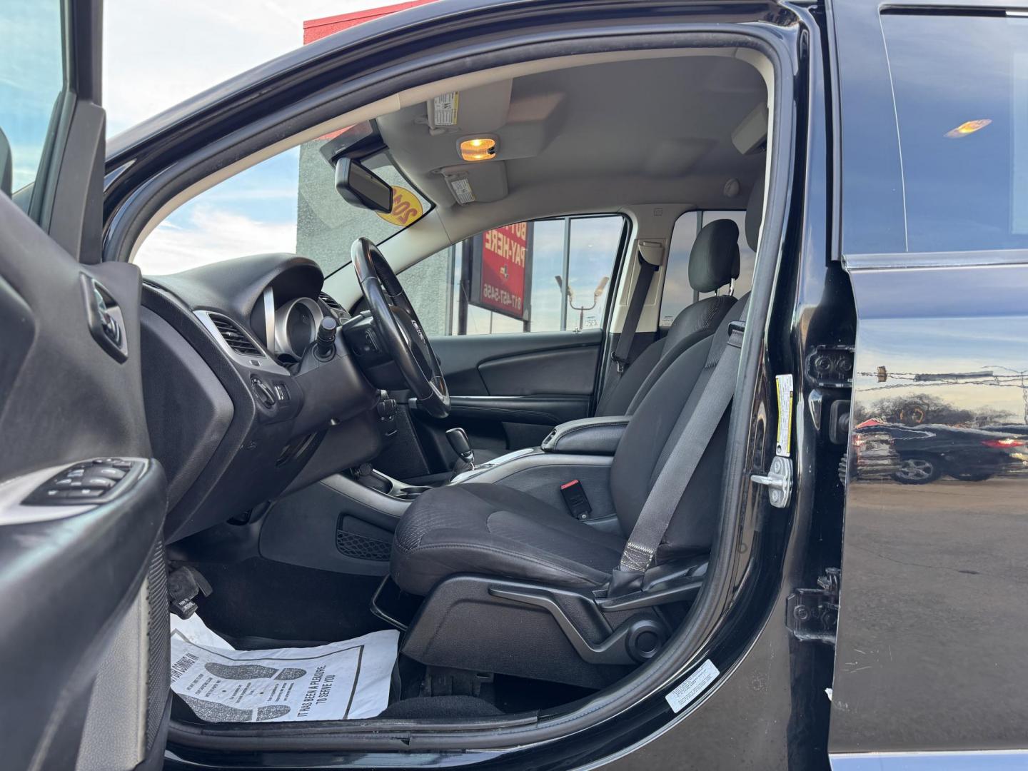 2016 BLACK DODGE JOURNEY SE (3C4PDCAB8GT) , located at 5900 E. Lancaster Ave., Fort Worth, TX, 76112, (817) 457-5456, 0.000000, 0.000000 - Photo#9