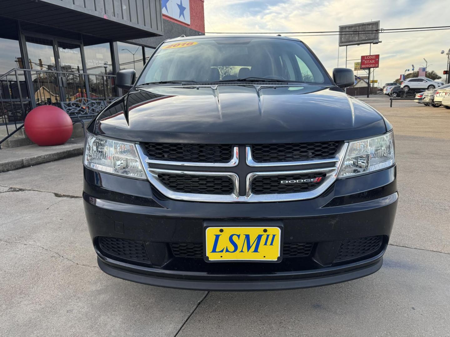 2016 BLACK DODGE JOURNEY SE (3C4PDCAB8GT) , located at 5900 E. Lancaster Ave., Fort Worth, TX, 76112, (817) 457-5456, 0.000000, 0.000000 - Photo#1