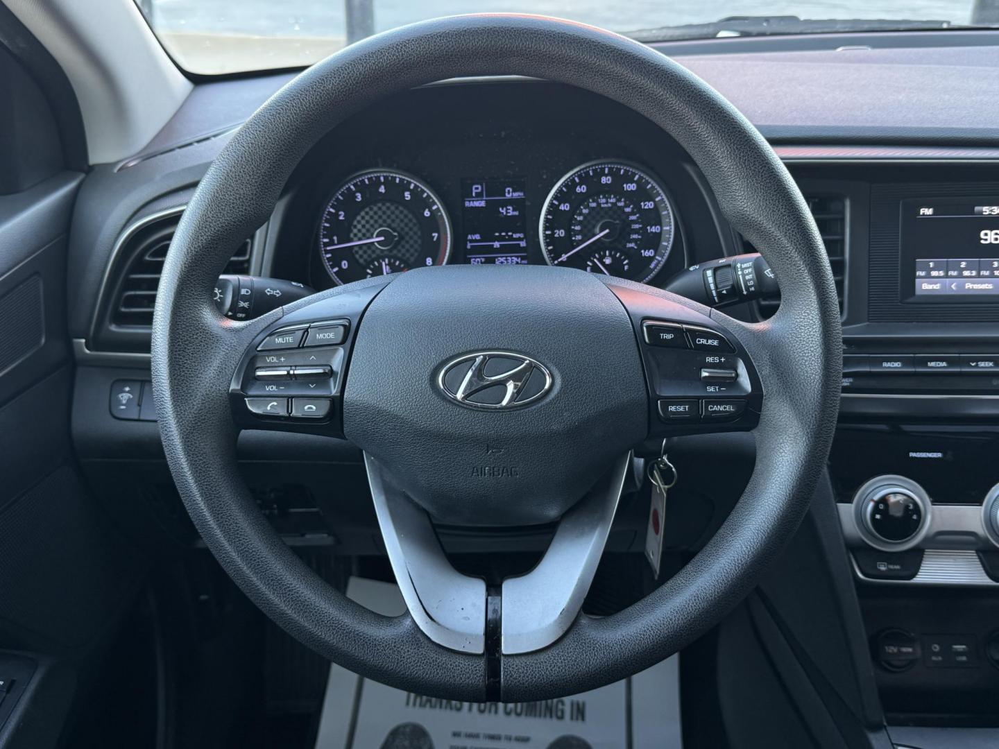 2019 WHITE HYUNDAI ELANTRA LIMITED; SE (5NPD74LF2KH) , located at 5900 E. Lancaster Ave., Fort Worth, TX, 76112, (817) 457-5456, 0.000000, 0.000000 - Photo#18