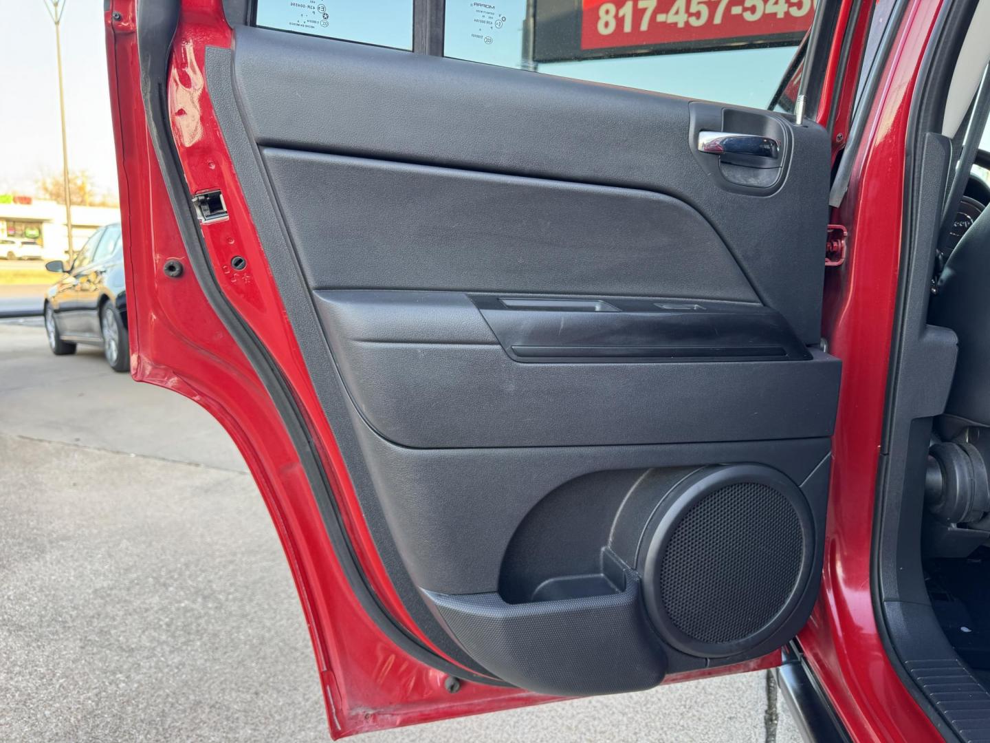 2017 RED JEEP COMPASS LATITUDE (1C4NJCBA4HD) , located at 5900 E. Lancaster Ave., Fort Worth, TX, 76112, (817) 457-5456, 0.000000, 0.000000 - Photo#10