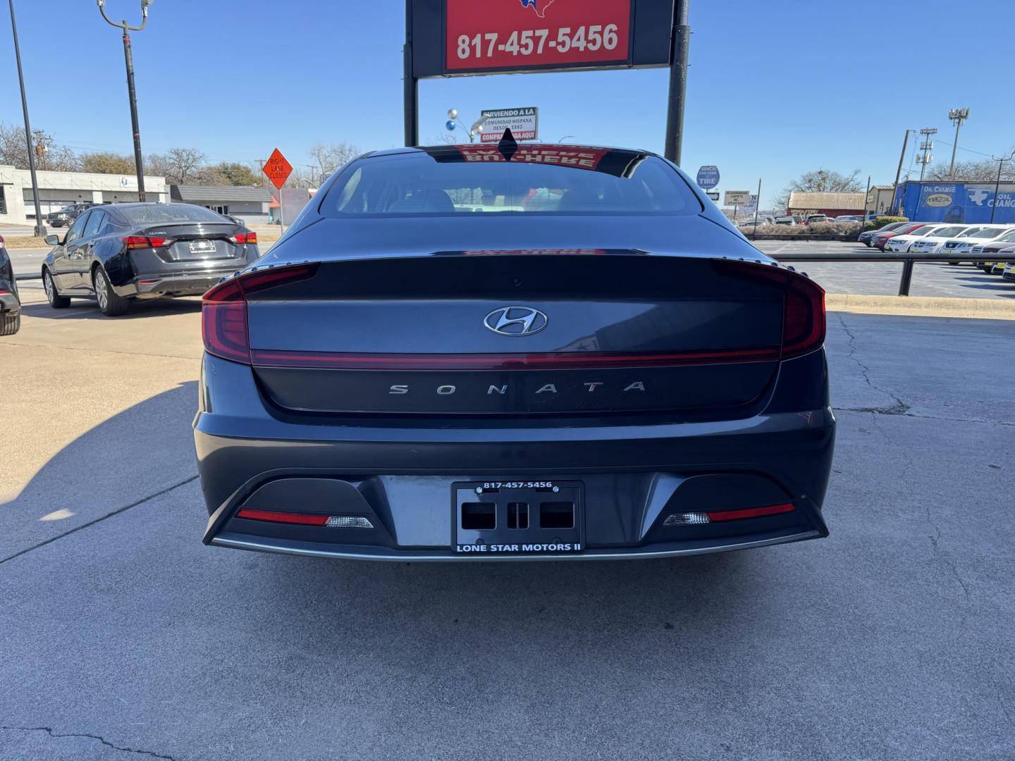 2021 GRAY HYUNDAI SONATA SE (5NPEG4JA9MH) , located at 5900 E. Lancaster Ave., Fort Worth, TX, 76112, (817) 457-5456, 0.000000, 0.000000 - Photo#4