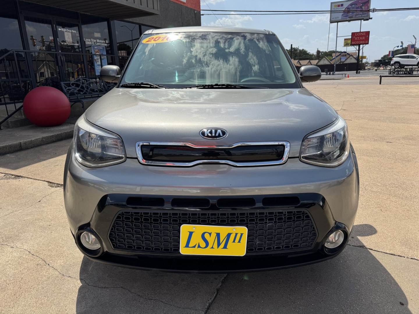 2016 GRAY KIA SOUL + (PLUS) (KNDJP3A54G7) , located at 5900 E. Lancaster Ave., Fort Worth, TX, 76112, (817) 457-5456, 0.000000, 0.000000- Photo#1