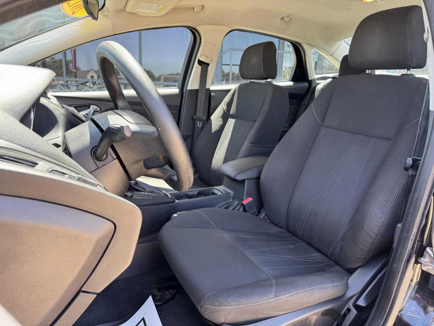 2015 BLACK FORD FOCUS SE (1FADP3F24FL) , located at 5900 E. Lancaster Ave., Fort Worth, TX, 76112, (817) 457-5456, 0.000000, 0.000000- Photo#10