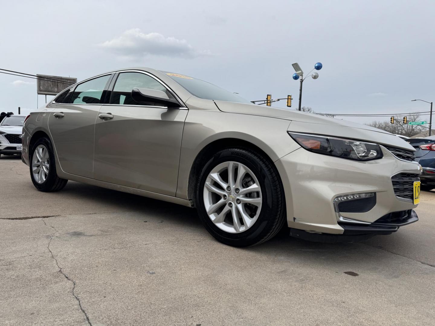 2016 GOLD CHEVROLET MALIBU LT (1LT) (1G1ZE5ST0GF) , located at 5900 E. Lancaster Ave., Fort Worth, TX, 76112, (817) 457-5456, 0.000000, 0.000000 - Photo#2
