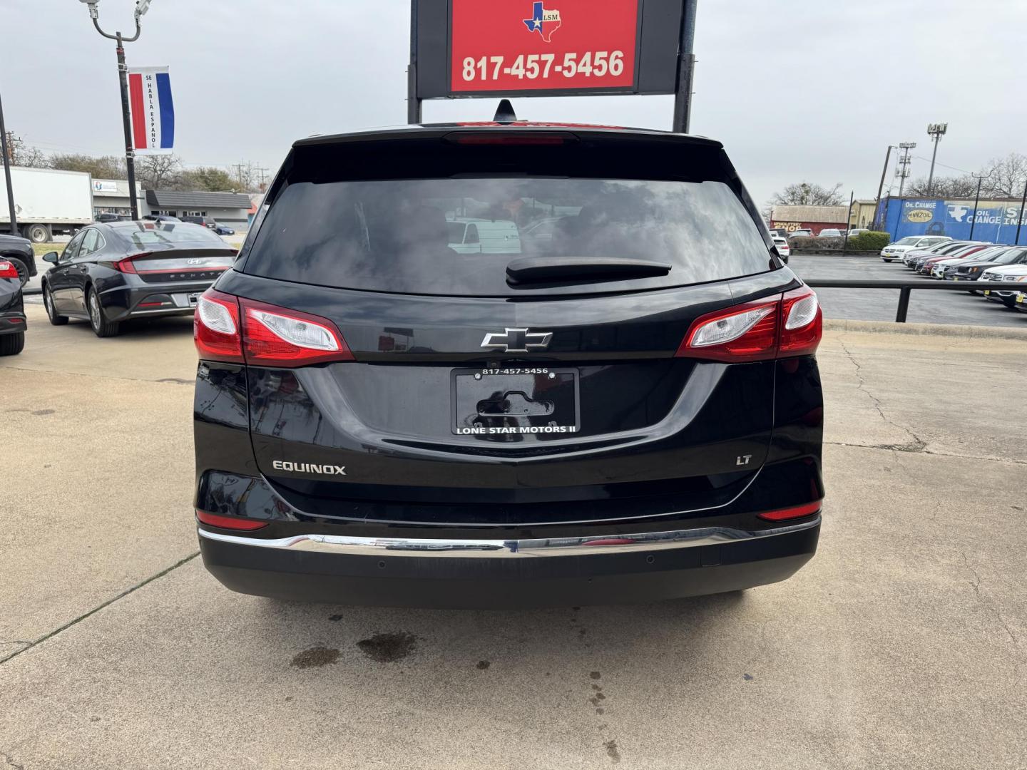 2019 BLACK CHEVROLET EQUINOX LT (1LT) (2GNAXKEV6K6) , located at 5900 E. Lancaster Ave., Fort Worth, TX, 76112, (817) 457-5456, 0.000000, 0.000000 - Photo#4