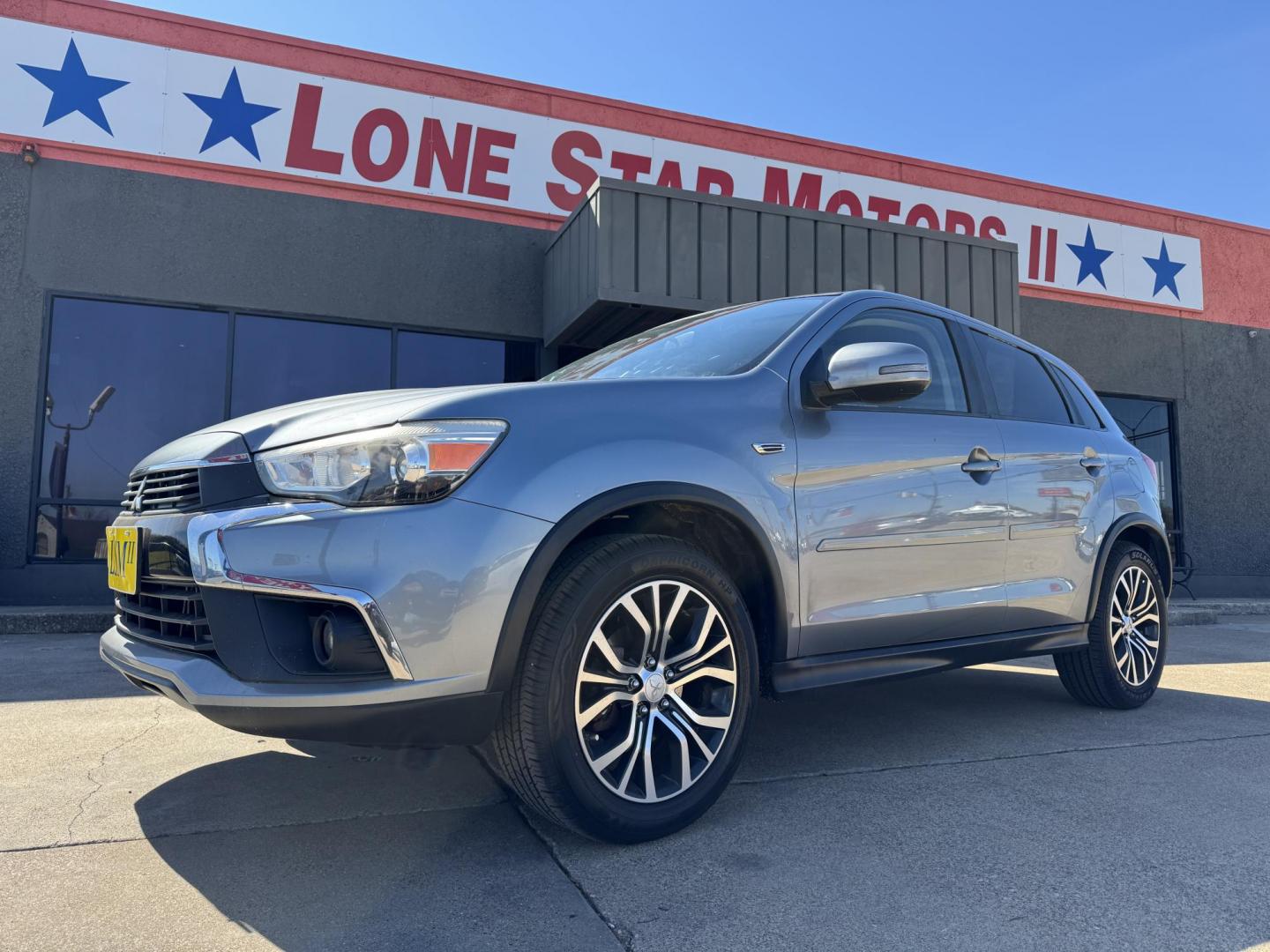 2016 GRAY MITSUBISHI OUTLANDER SPORT ES (JA4AP3AU1GZ) , located at 5900 E. Lancaster Ave., Fort Worth, TX, 76112, (817) 457-5456, 0.000000, 0.000000 - Photo#0