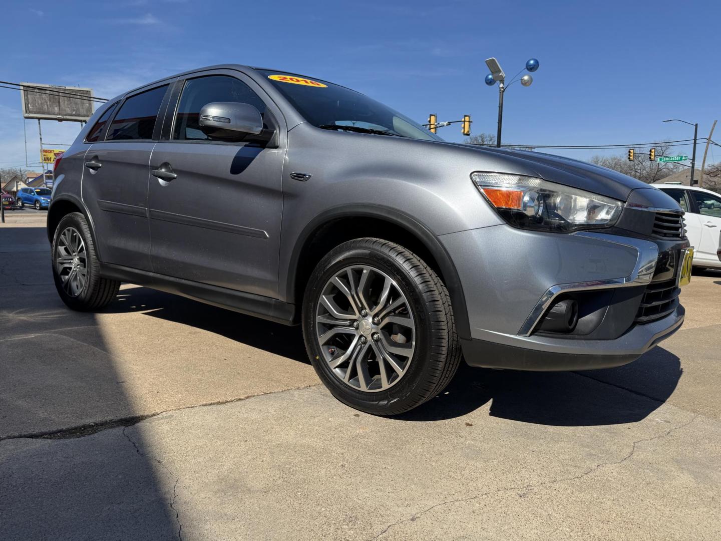 2016 GRAY MITSUBISHI OUTLANDER SPORT ES (JA4AP3AU1GZ) , located at 5900 E. Lancaster Ave., Fort Worth, TX, 76112, (817) 457-5456, 0.000000, 0.000000 - Photo#2