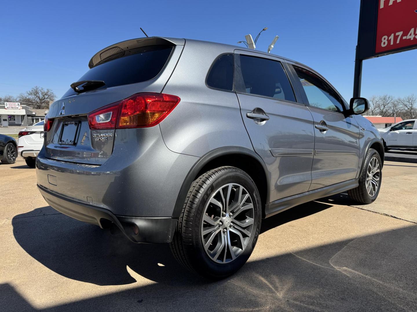2016 GRAY MITSUBISHI OUTLANDER SPORT ES (JA4AP3AU1GZ) , located at 5900 E. Lancaster Ave., Fort Worth, TX, 76112, (817) 457-5456, 0.000000, 0.000000 - Photo#3