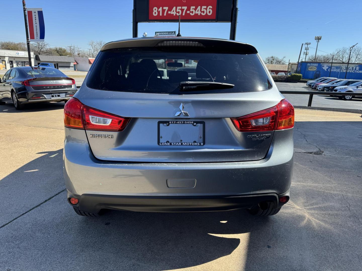 2016 GRAY MITSUBISHI OUTLANDER SPORT ES (JA4AP3AU1GZ) , located at 5900 E. Lancaster Ave., Fort Worth, TX, 76112, (817) 457-5456, 0.000000, 0.000000 - Photo#4
