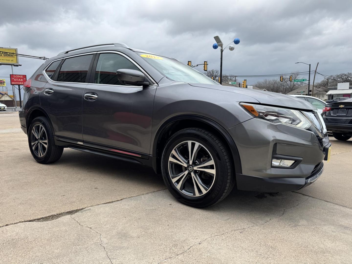 2017 GRAY NISSAN ROGUE S; SL; SV (5N1AT2MV8HC) , located at 5900 E. Lancaster Ave., Fort Worth, TX, 76112, (817) 457-5456, 0.000000, 0.000000 - Photo#2