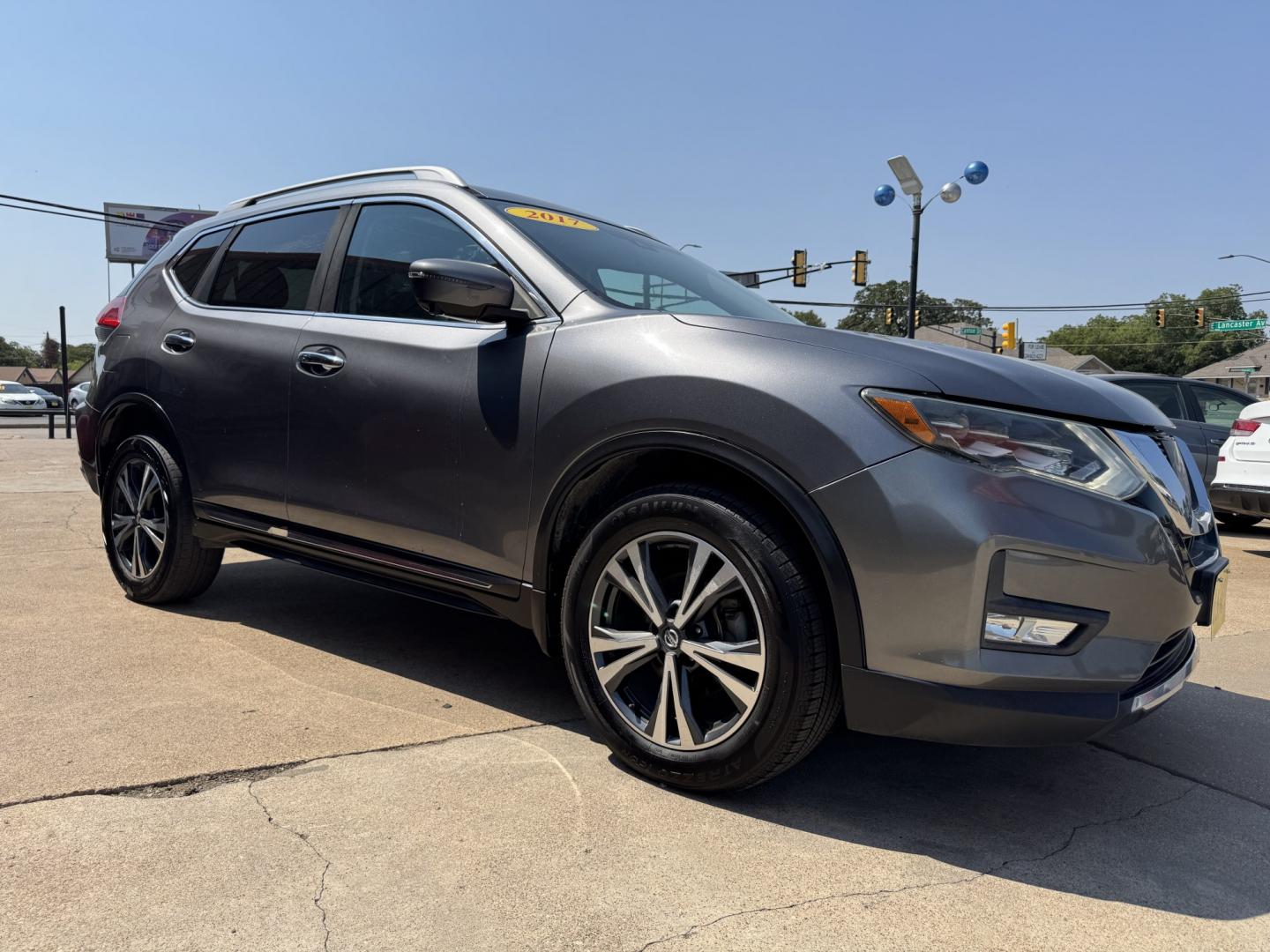 2017 GRAY NISSAN ROGUE S; SL; SV (5N1AT2MV8HC) , located at 5900 E. Lancaster Ave., Fort Worth, TX, 76112, (817) 457-5456, 0.000000, 0.000000- Photo#2