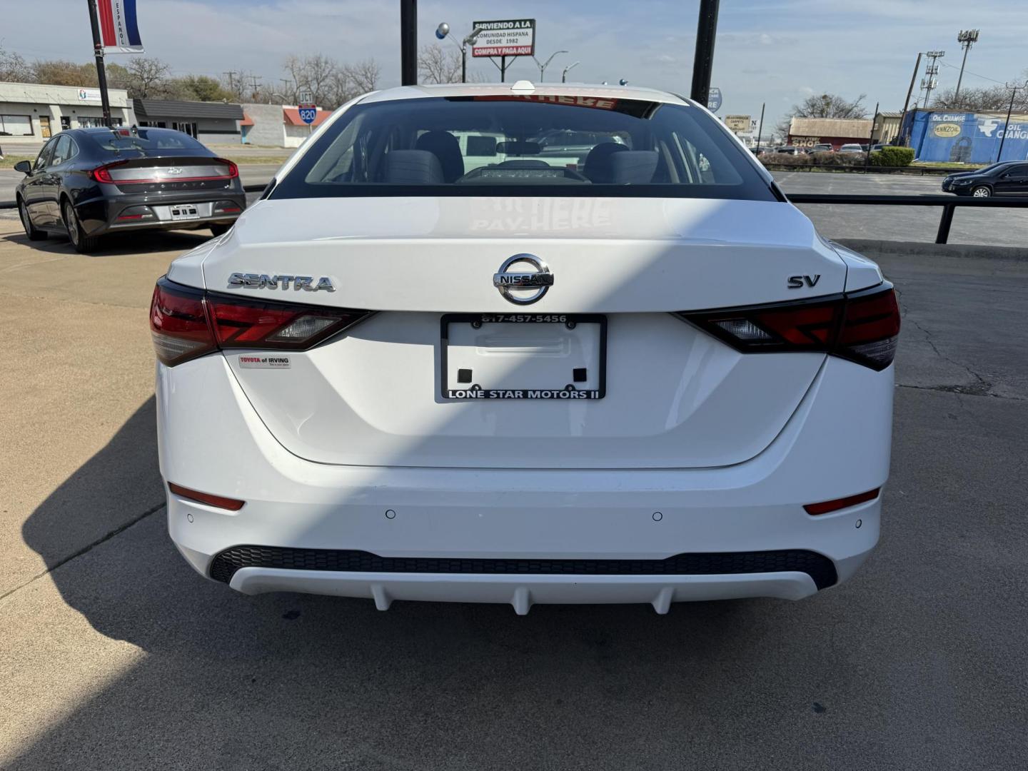 2021 WHITE NISSAN SENTRA SV (3N1AB8CV6MY) , located at 5900 E. Lancaster Ave., Fort Worth, TX, 76112, (817) 457-5456, 0.000000, 0.000000 - Photo#4