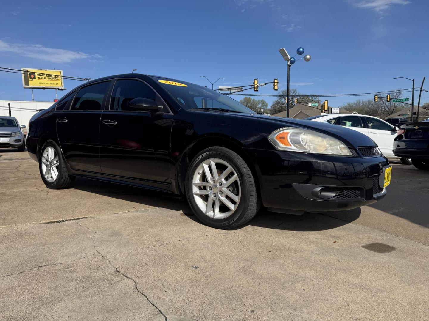2014 BLACK CHEVROLET IMPALA LIMITED LTZ (2G1WC5E32E1) , located at 5900 E. Lancaster Ave., Fort Worth, TX, 76112, (817) 457-5456, 0.000000, 0.000000 - Photo#2