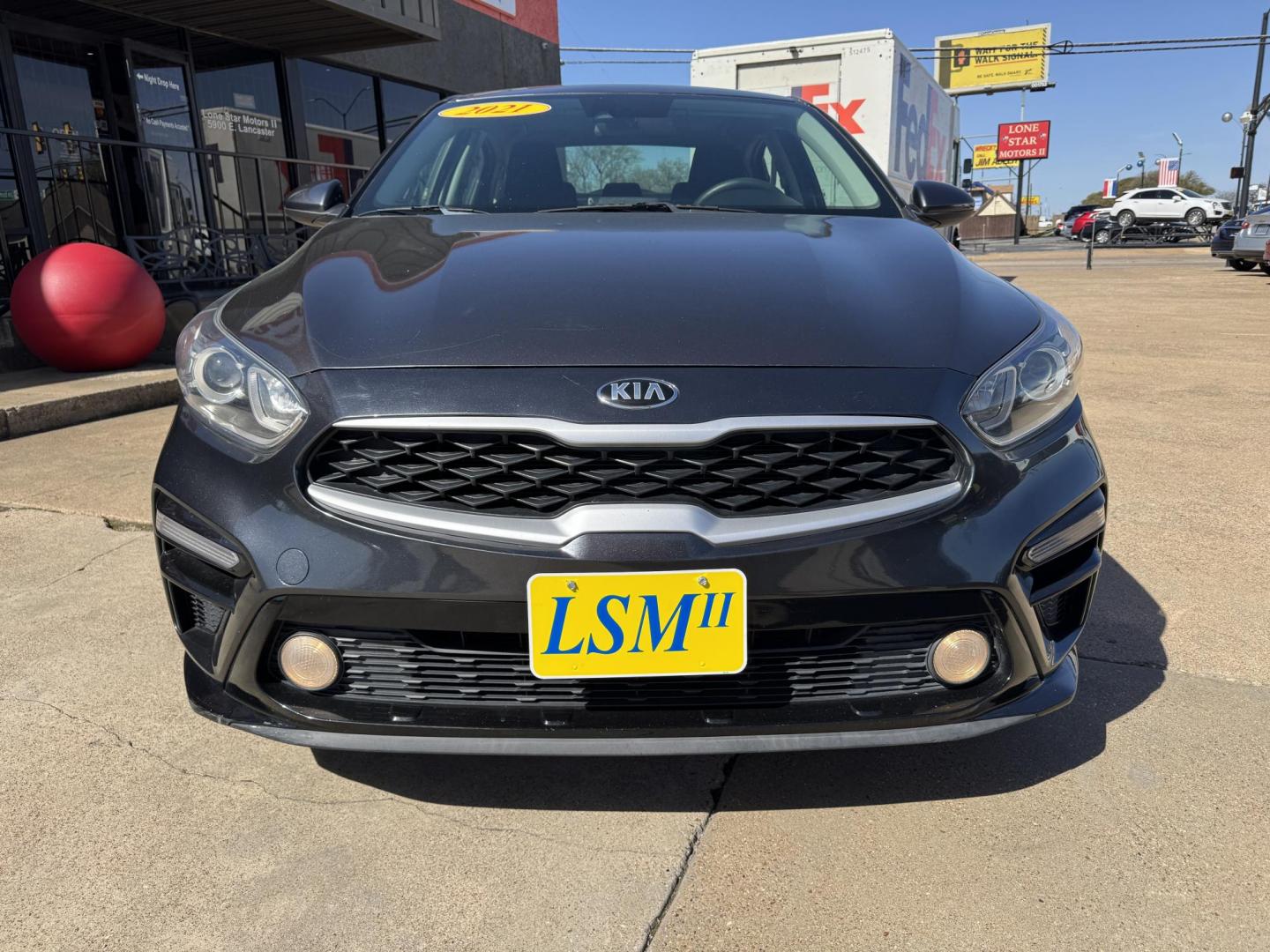2021 GRAY KIA FORTE FE; LXS (3KPF24AD5ME) , located at 5900 E. Lancaster Ave., Fort Worth, TX, 76112, (817) 457-5456, 0.000000, 0.000000 - Photo#1