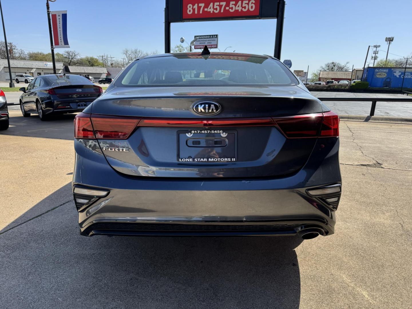 2021 GRAY KIA FORTE FE; LXS (3KPF24AD5ME) , located at 5900 E. Lancaster Ave., Fort Worth, TX, 76112, (817) 457-5456, 0.000000, 0.000000 - Photo#4