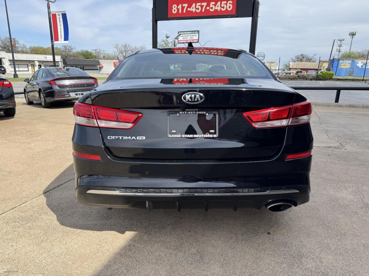 2020 BLACK KIA OPTIMA LX; S; SE (5XXGT4L31LG) , located at 5900 E. Lancaster Ave., Fort Worth, TX, 76112, (817) 457-5456, 0.000000, 0.000000 - Photo#4