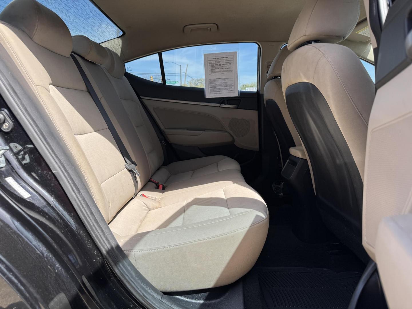 2018 BLACK HYUNDAI ELANTRA LIMITED; SE (KMHD84LF3JU) , located at 5900 E. Lancaster Ave., Fort Worth, TX, 76112, (817) 457-5456, 0.000000, 0.000000 - Photo#13