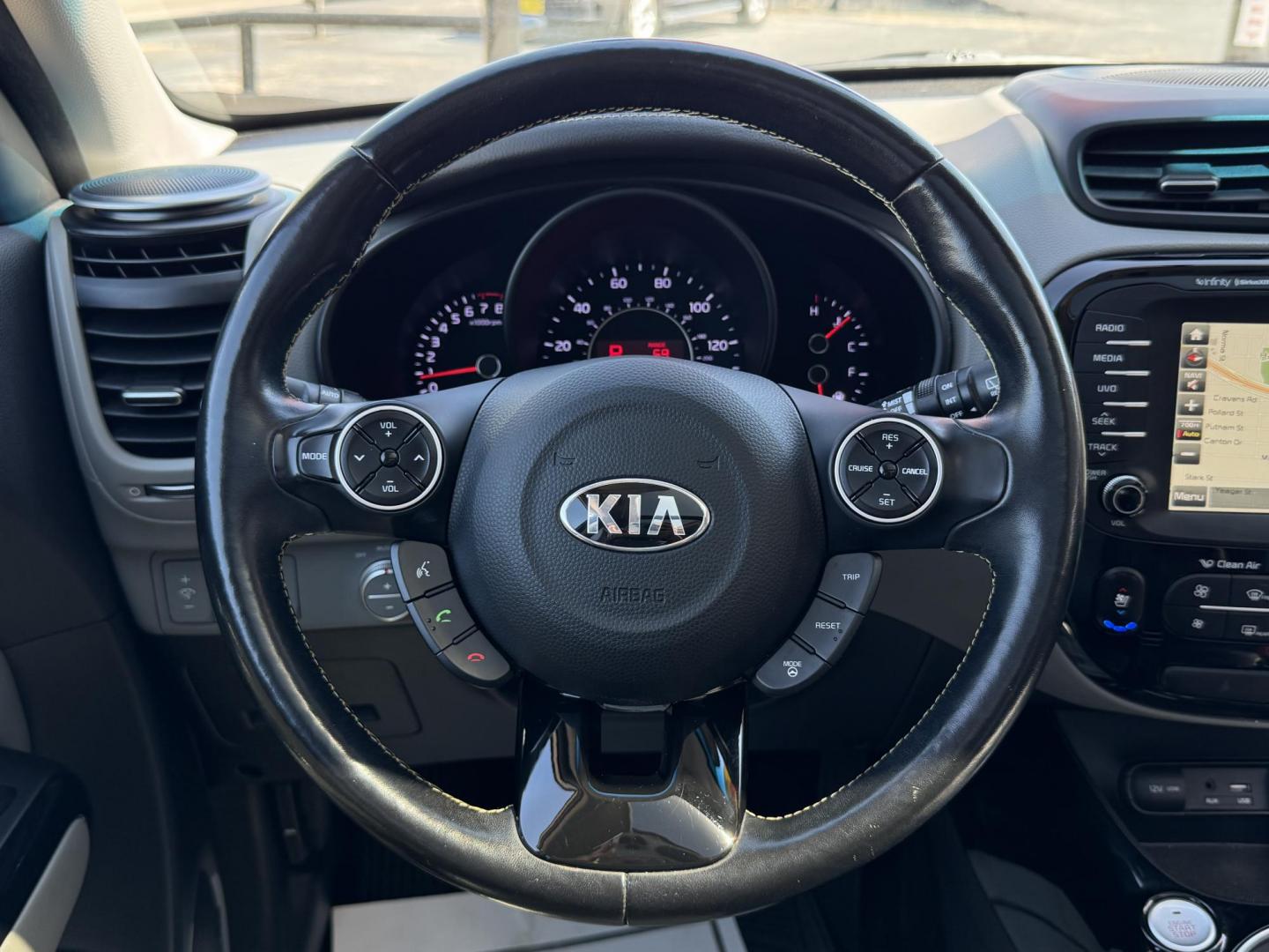 2016 GRAY KIA SOUL + (PLUS) (KNDJP3A5XG7) , located at 5900 E. Lancaster Ave., Fort Worth, TX, 76112, (817) 457-5456, 0.000000, 0.000000 - Photo#19