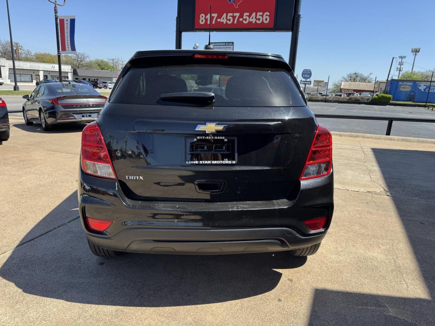 2020 BLACK CHEVROLET TRAX LS (KL7CJKSBXLB) , located at 5900 E. Lancaster Ave., Fort Worth, TX, 76112, (817) 457-5456, 0.000000, 0.000000 - Photo#4