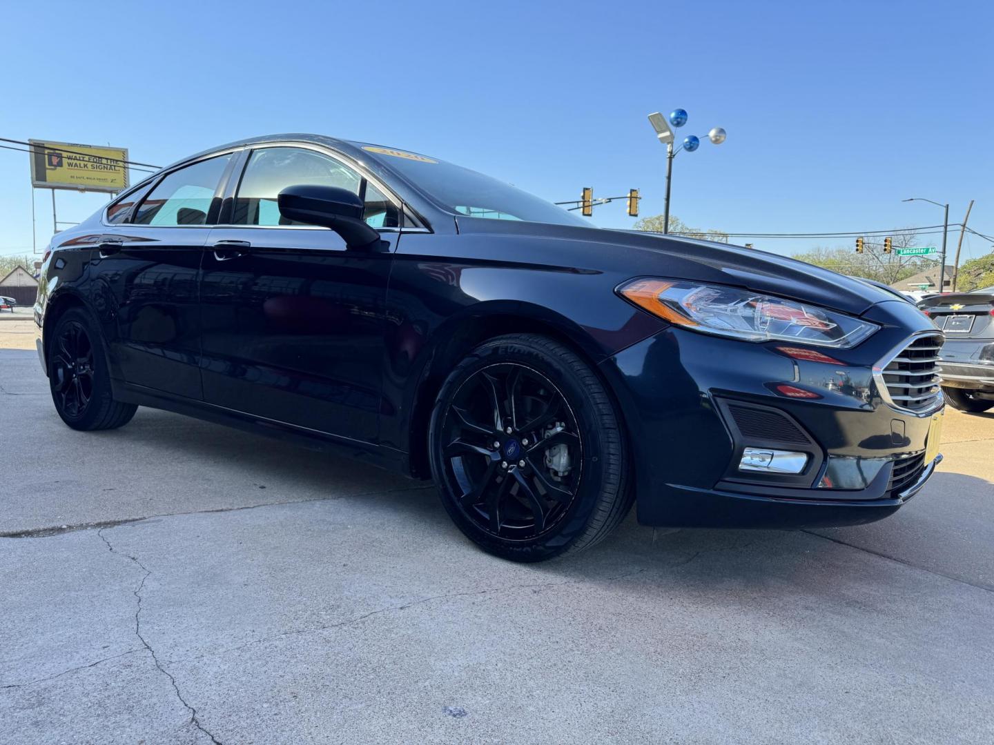 2020 BLUE FORD FUSION SE (3FA6P0HD7LR) , located at 5900 E. Lancaster Ave., Fort Worth, TX, 76112, (817) 457-5456, 0.000000, 0.000000 - Photo#2