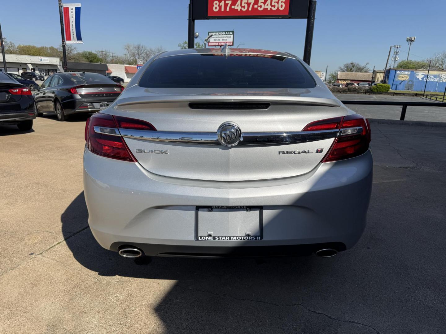 2017 SILVER BUICK REGAL SPORT TOURING (2G4GL5EX7H9) , located at 5900 E. Lancaster Ave., Fort Worth, TX, 76112, (817) 457-5456, 0.000000, 0.000000 - Photo#4