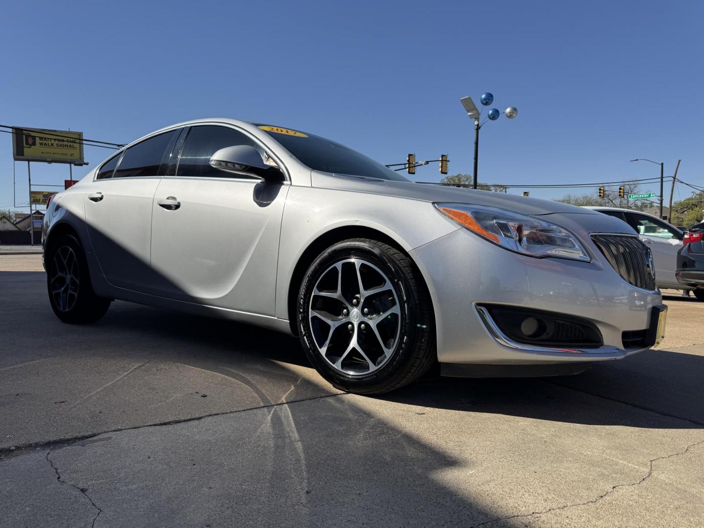 2017 SILVER BUICK REGAL SPORT TOURING (2G4GL5EX7H9) , located at 5900 E. Lancaster Ave., Fort Worth, TX, 76112, (817) 457-5456, 0.000000, 0.000000 - Photo#2