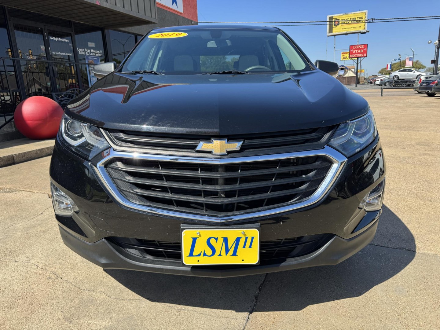 2019 BLACK CHEVROLET EQUINOX LS (2GNAXHEVXK6) , located at 5900 E. Lancaster Ave., Fort Worth, TX, 76112, (817) 457-5456, 0.000000, 0.000000- Photo#1