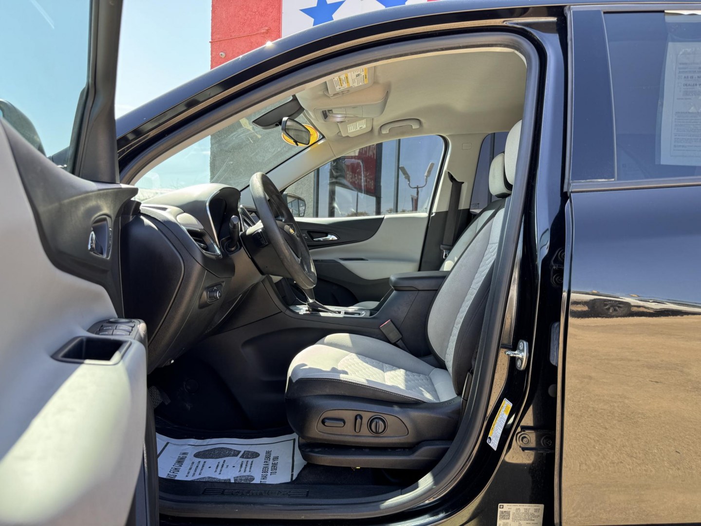 2019 BLACK CHEVROLET EQUINOX LS (2GNAXHEVXK6) , located at 5900 E. Lancaster Ave., Fort Worth, TX, 76112, (817) 457-5456, 0.000000, 0.000000- Photo#8
