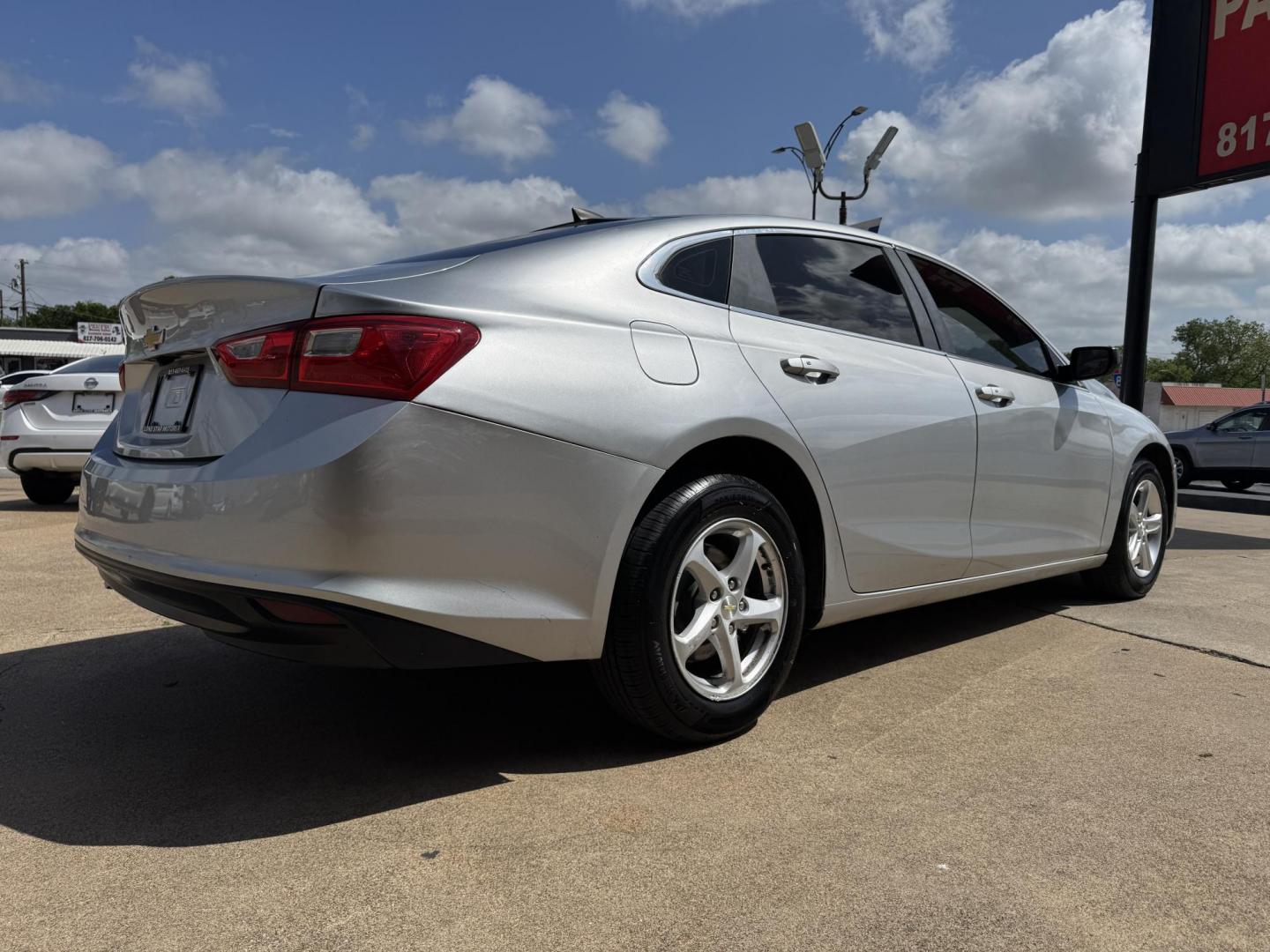2017 SILVER CHEVROLET MALIBU LS (1LS) (1G1ZB5ST9HF) , located at 5900 E. Lancaster Ave., Fort Worth, TX, 76112, (817) 457-5456, 0.000000, 0.000000 - Photo#3