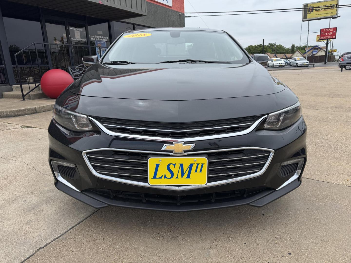 2018 BLACK CHEVROLET MALIBU LT (2FL) (1G1ZD5ST7JF) , located at 5900 E. Lancaster Ave., Fort Worth, TX, 76112, (817) 457-5456, 0.000000, 0.000000 - Photo#1