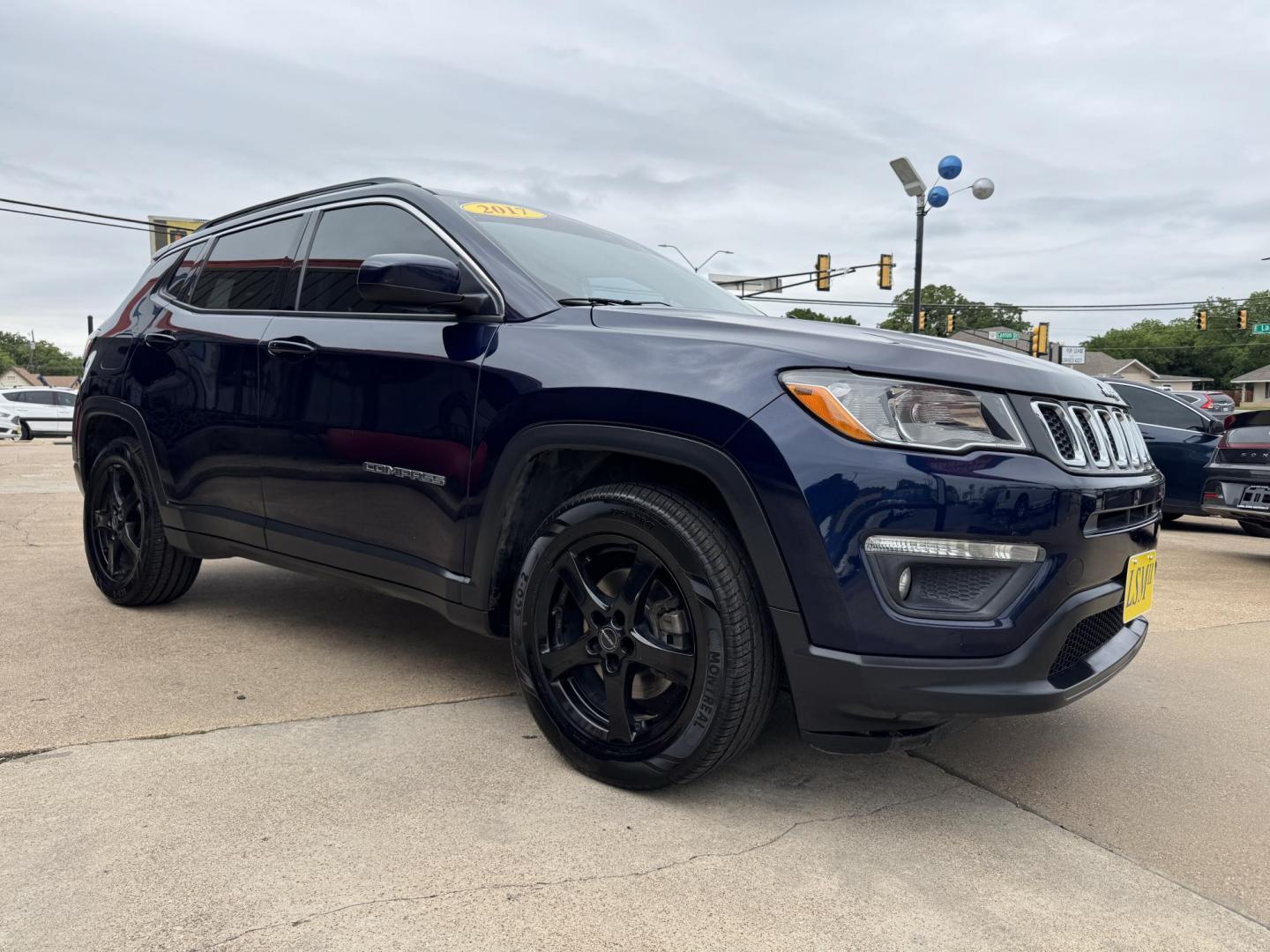 2017 BLUE JEEP COMPASS LATITUDE (3C4NJCBB4HT) , located at 5900 E. Lancaster Ave., Fort Worth, TX, 76112, (817) 457-5456, 0.000000, 0.000000 - Photo#2