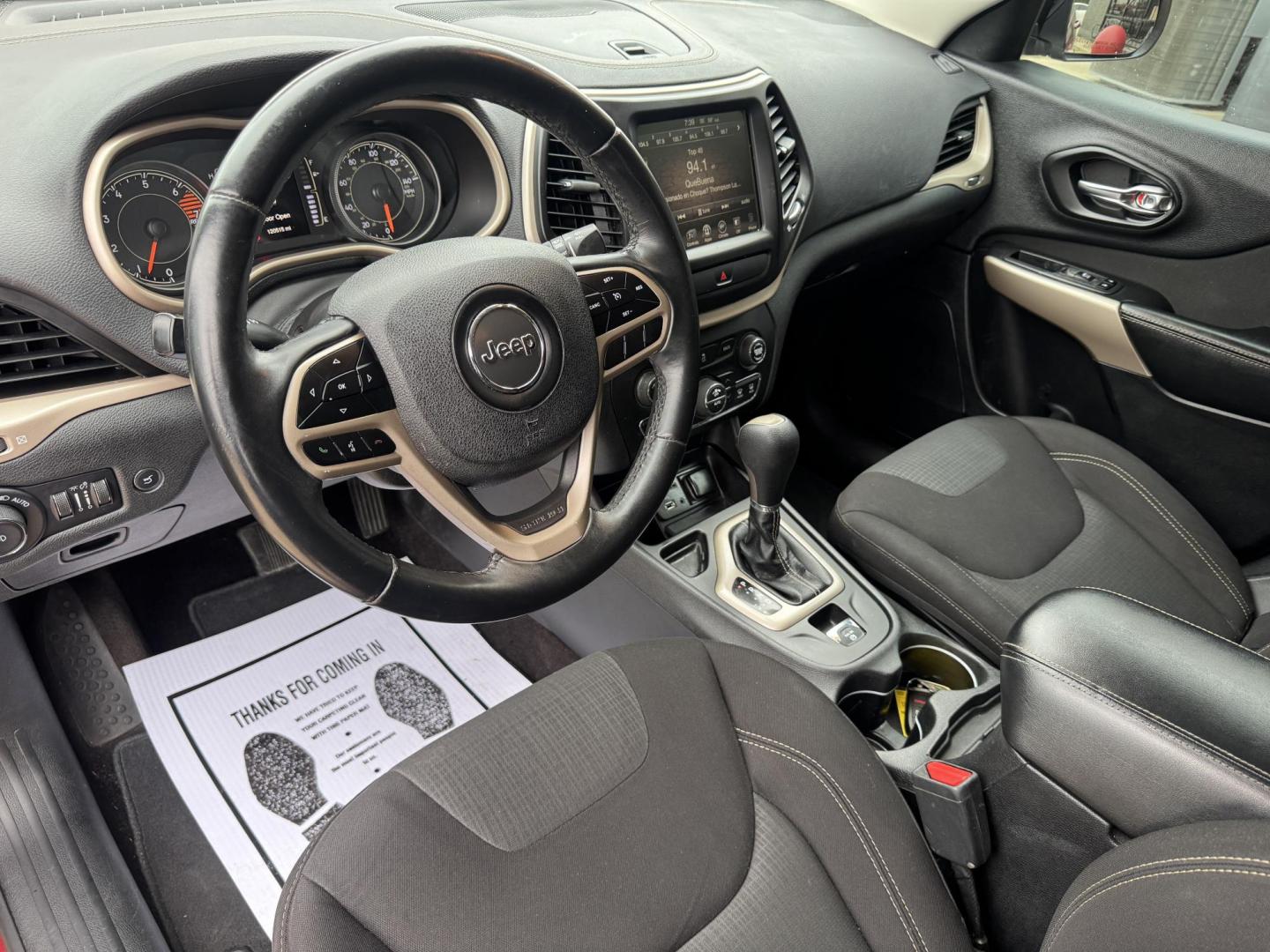 2017 RED JEEP CHEROKEE LATITUDE; N (1C4PJLCB4HD) , located at 5900 E. Lancaster Ave., Fort Worth, TX, 76112, (817) 457-5456, 0.000000, 0.000000 - Photo#10